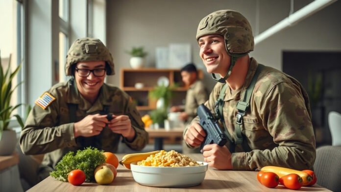 Nutrition Needs of Active Soldiers